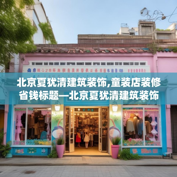 北京夏犹清建筑装饰,童装店装修省钱标题—北京夏犹清建筑装饰175.a51b52c55fgy.62poiy