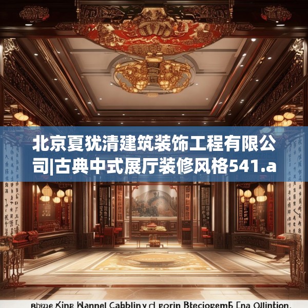 北京夏犹清建筑装饰工程有限公司|古典中式展厅装修风格541.a417b418c421fgy.428jhhj