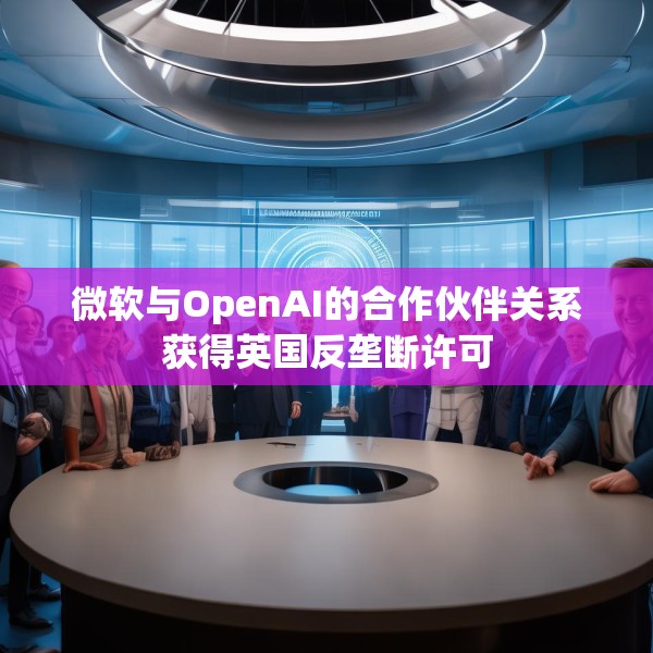 微软与OpenAI的合作伙伴关系获得英国反垄断许可
