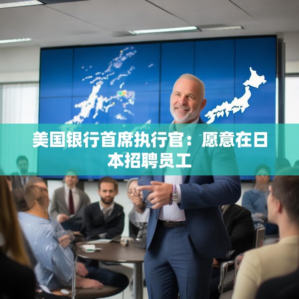 美国银行首席执行官：愿意在日本招聘员工