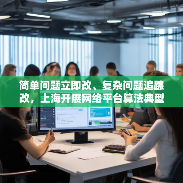简单问题立即改、复杂问题追踪改，上海开展网络平台算法典型问题专项检查