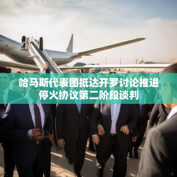 哈马斯代表团抵达开罗讨论推进停火协议第二阶段谈判