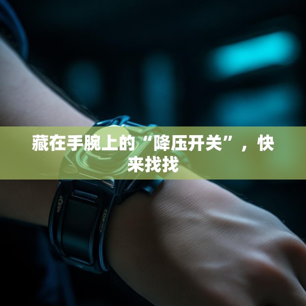 藏在手腕上的“降压开关”，快来找找