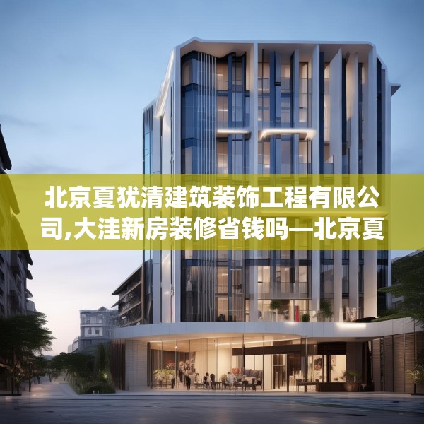 北京夏犹清建筑装饰工程有限公司,大洼新房装修省钱吗—北京夏犹清建筑装饰工程有限公司572.a448b449c452fgy.459xczxv