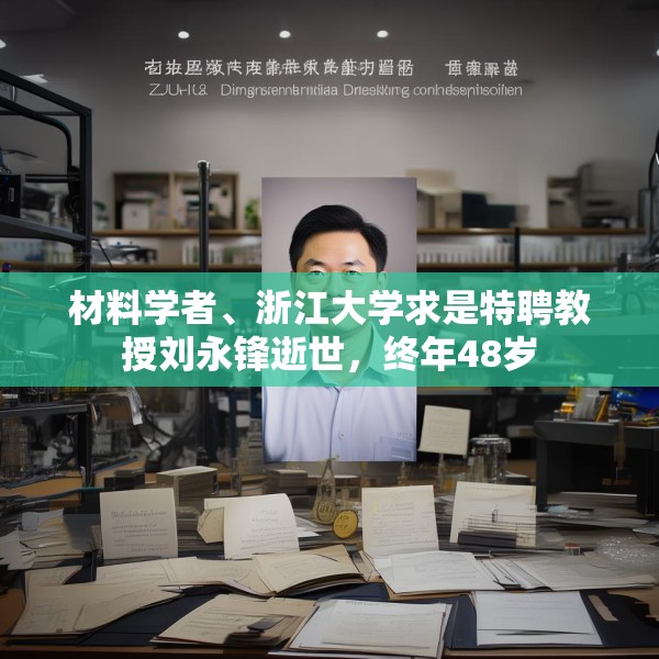 材料学者、浙江大学求是特聘教授刘永锋逝世，终年48岁