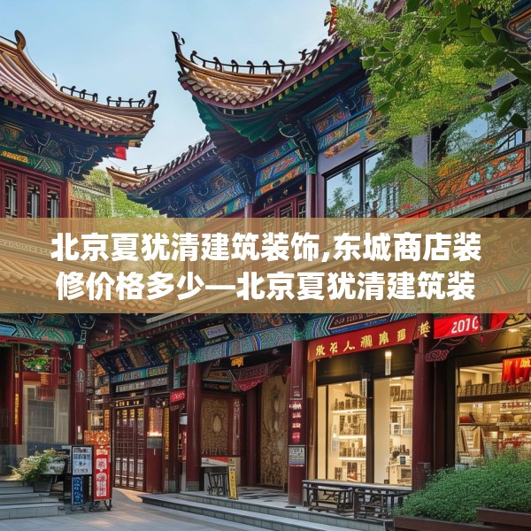北京夏犹清建筑装饰,东城商店装修价格多少—北京夏犹清建筑装饰200.a76b77c80fgy.8776680
