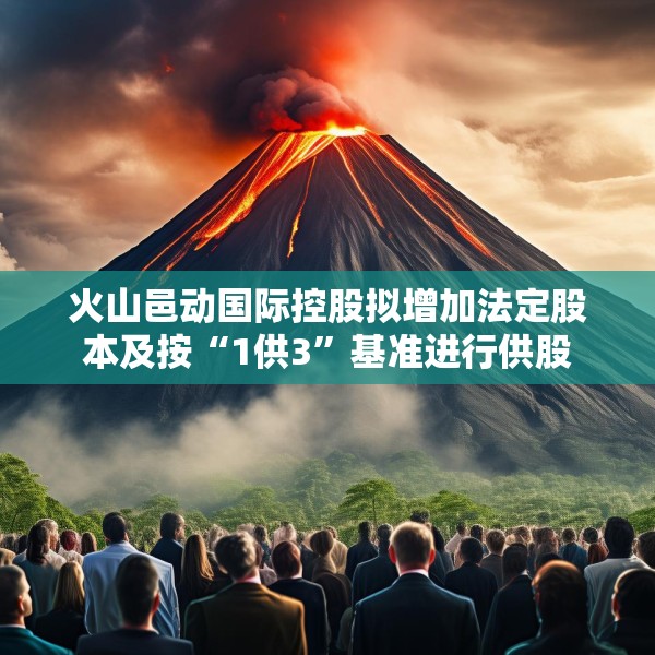 火山邑动国际控股拟增加法定股本及按“1供3”基准进行供股