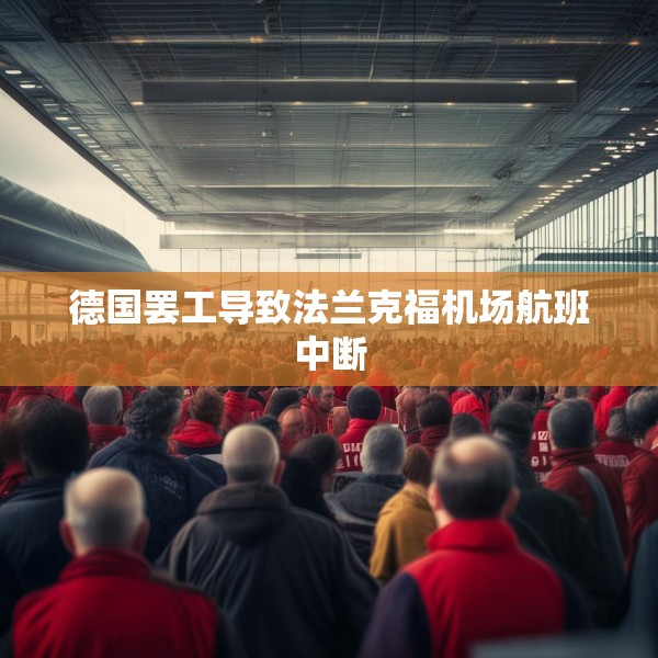 德国罢工导致法兰克福机场航班中断