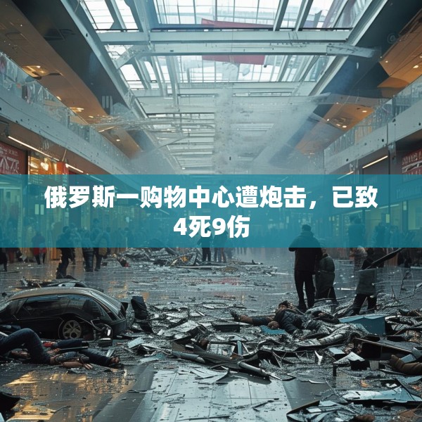 俄罗斯一购物中心遭炮击，已致4死9伤
