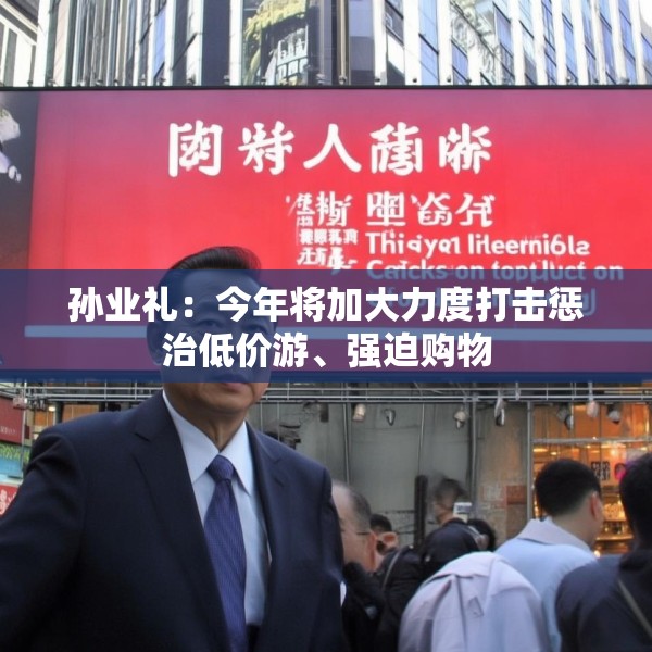 孙业礼：今年将加大力度打击惩治低价游、强迫购物