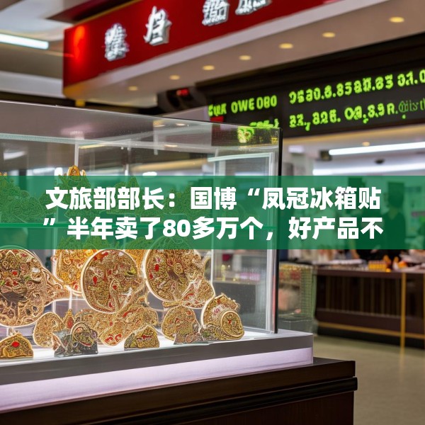文旅部部长：国博“凤冠冰箱贴”半年卖了80多万个，好产品不愁没消费