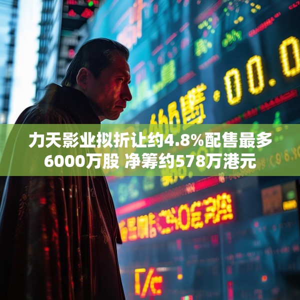 力天影业拟折让约4.8%配售最多6000万股 净筹约578万港元