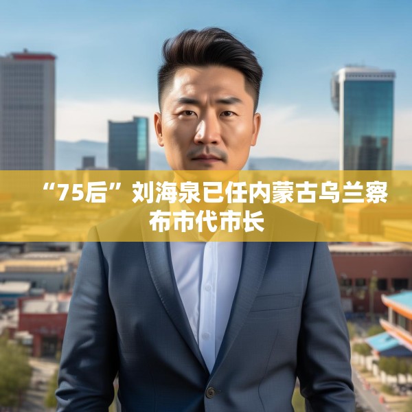 “75后”刘海泉已任内蒙古乌兰察布市代市长