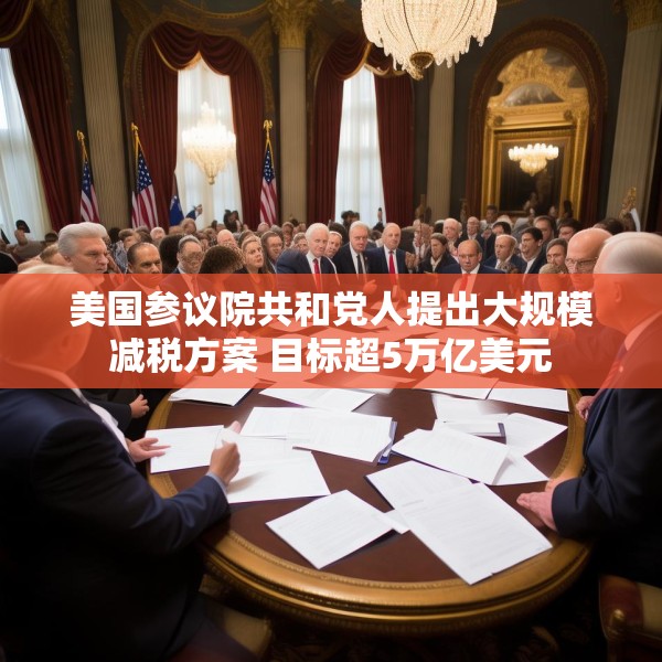 美国参议院共和党人提出大规模减税方案 目标超5万亿美元