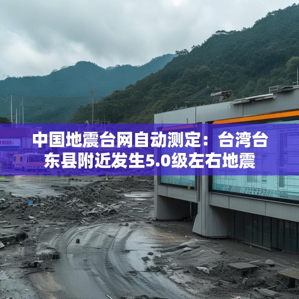 中国地震台网自动测定：台湾台东县附近发生5.0级左右地震