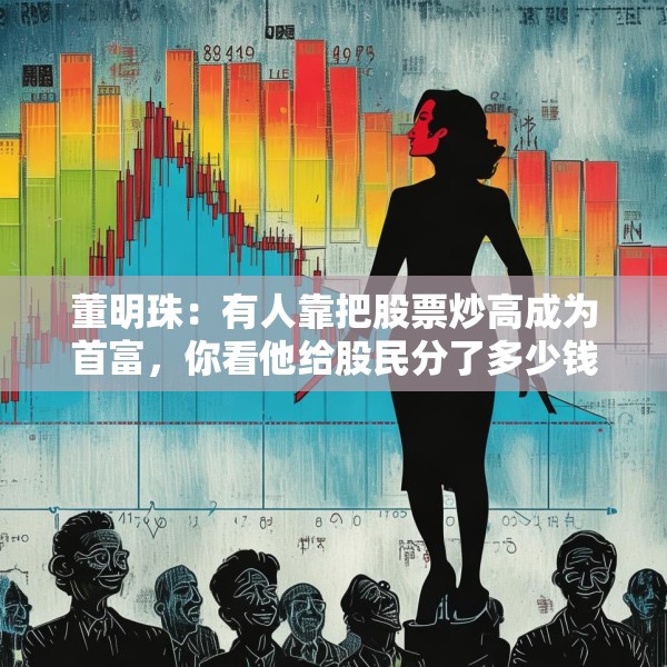 董明珠：有人靠把股票炒高成为首富，你看他给股民分了多少钱