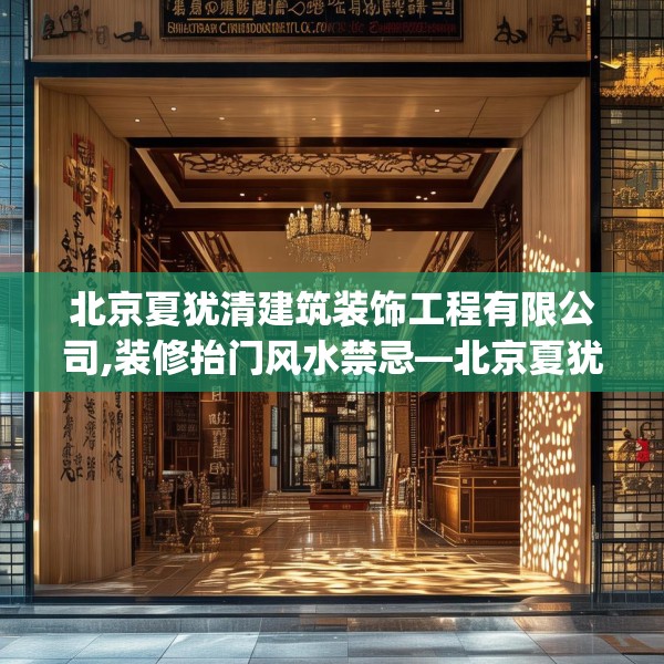 北京夏犹清建筑装饰工程有限公司,装修抬门风水禁忌—北京夏犹清建筑装饰工程有限公司410.a286b287c290fgy.297xczxv