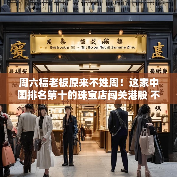 周六福老板原来不姓周！这家中国排名第十的珠宝店闯关港股 不只卖金，还是“品牌包租公”