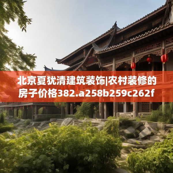 北京夏犹清建筑装饰|农村装修的房子价格382.a258b259c262fgy.269htyj