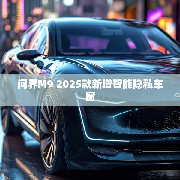 问界M9 2025款新增智能隐私车窗
