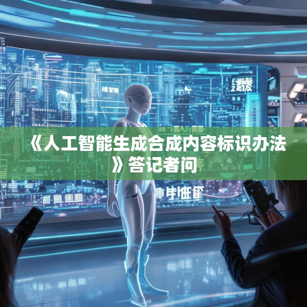 《人工智能生成合成内容标识办法》答记者问