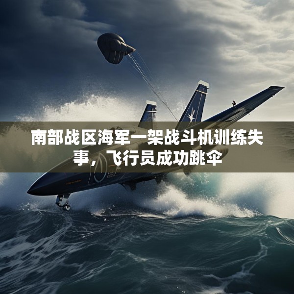 南部战区海军一架战斗机训练失事，飞行员成功跳伞