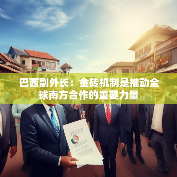巴西副外长：金砖机制是推动全球南方合作的重要力量