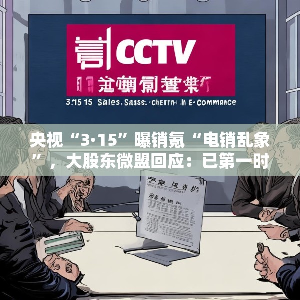 央视“3·15”曝销氪“电销乱象”，大股东微盟回应：已第一时间成立专项调查组