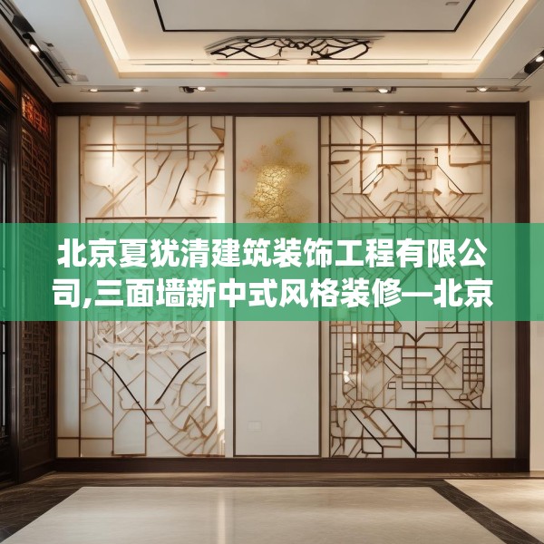 北京夏犹清建筑装饰工程有限公司,三面墙新中式风格装修—北京夏犹清建筑装饰工程有限公司519.a395b396c399fgy.406fhsg