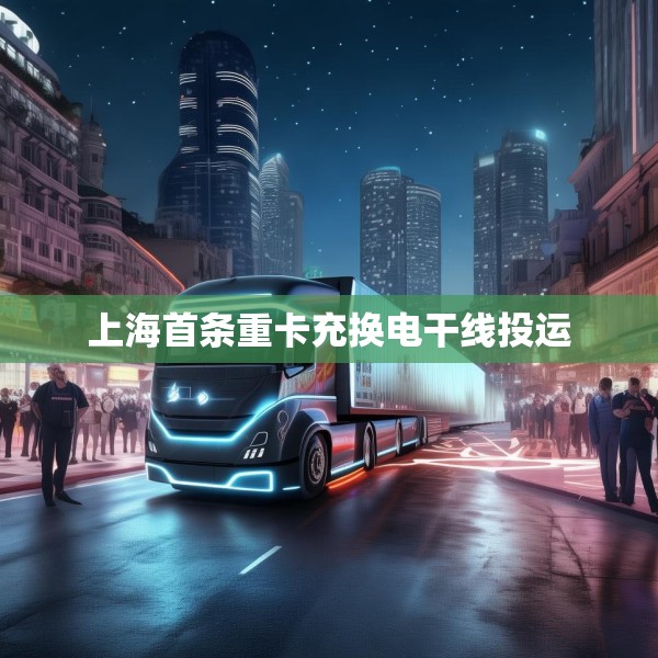 上海首条重卡充换电干线投运