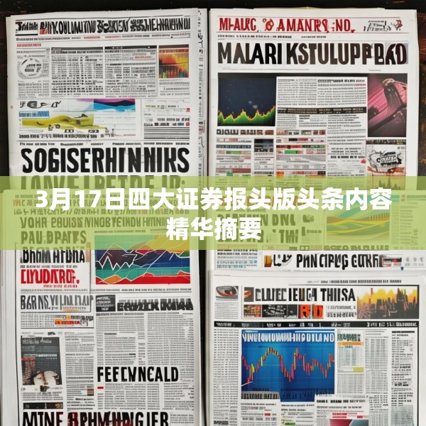 3月17日四大证券报头版头条内容精华摘要
