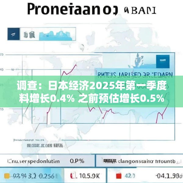 调查：日本经济2025年第一季度料增长0.4% 之前预估增长0.5%