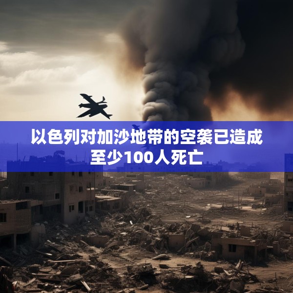 以色列对加沙地带的空袭已造成至少100人死亡