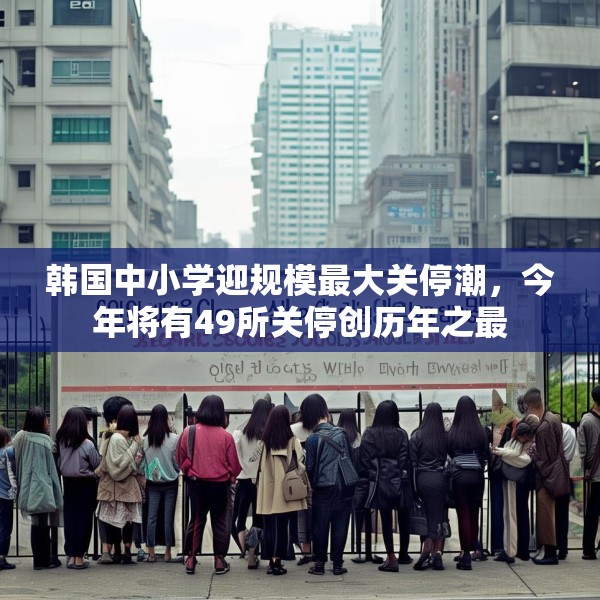 韩国中小学迎规模最大关停潮，今年将有49所关停创历年之最