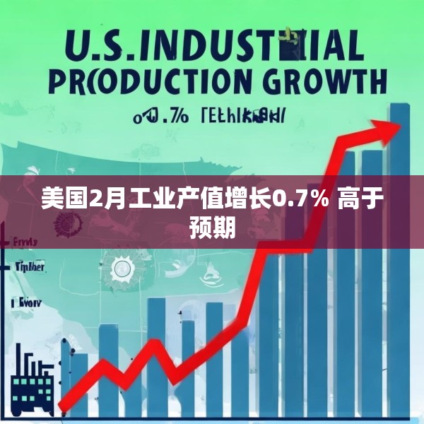 美国2月工业产值增长0.7% 高于预期