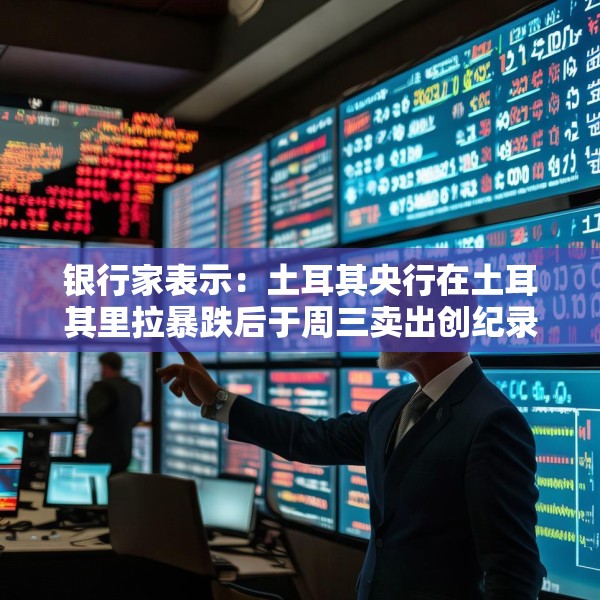 银行家表示：土耳其央行在土耳其里拉暴跌后于周三卖出创纪录的外汇