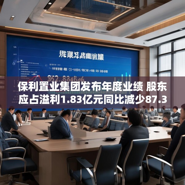 保利置业集团发布年度业绩 股东应占溢利1.83亿元同比减少87.34%