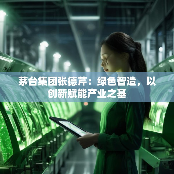 茅台集团张德芹：绿色智造，以创新赋能产业之基