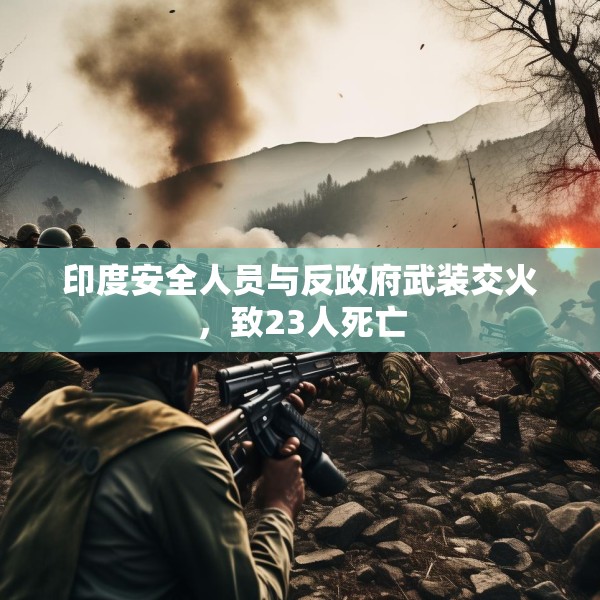 印度安全人员与反政府武装交火，致23人死亡