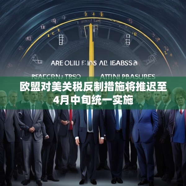 欧盟对美关税反制措施将推迟至4月中旬统一实施