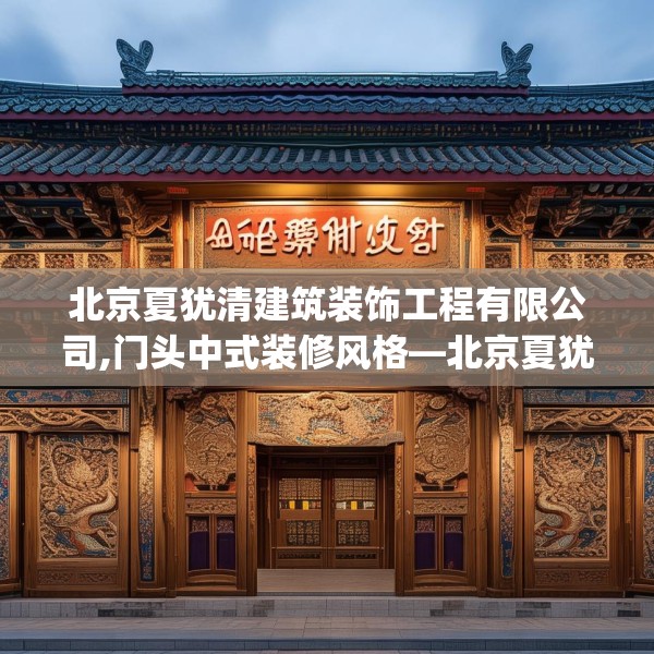 北京夏犹清建筑装饰工程有限公司,门头中式装修风格—北京夏犹清建筑装饰工程有限公司165.a41b42c45fgy.52uyk
