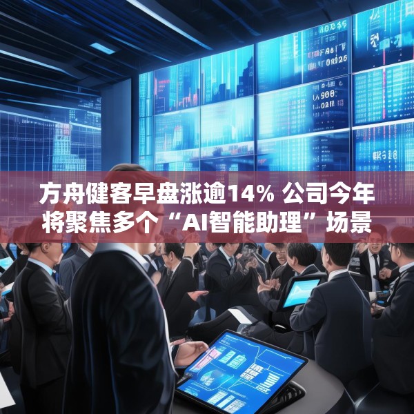 方舟健客早盘涨逾14% 公司今年将聚焦多个“AI智能助理”场景开发