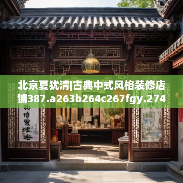 北京夏犹清|古典中式风格装修店铺387.a263b264c267fgy.274fghfd