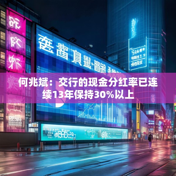 何兆斌：交行的现金分红率已连续13年保持30%以上