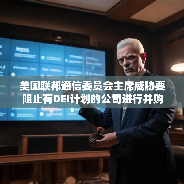 美国联邦通信委员会主席威胁要阻止有DEI计划的公司进行并购