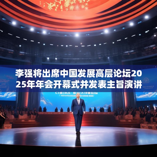 李强将出席中国发展高层论坛2025年年会开幕式并发表主旨演讲