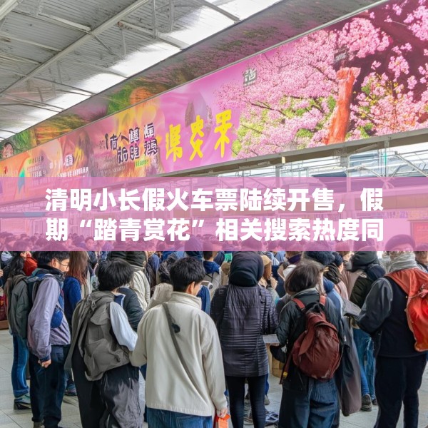 清明小长假火车票陆续开售，假期“踏青赏花”相关搜索热度同比上涨46%