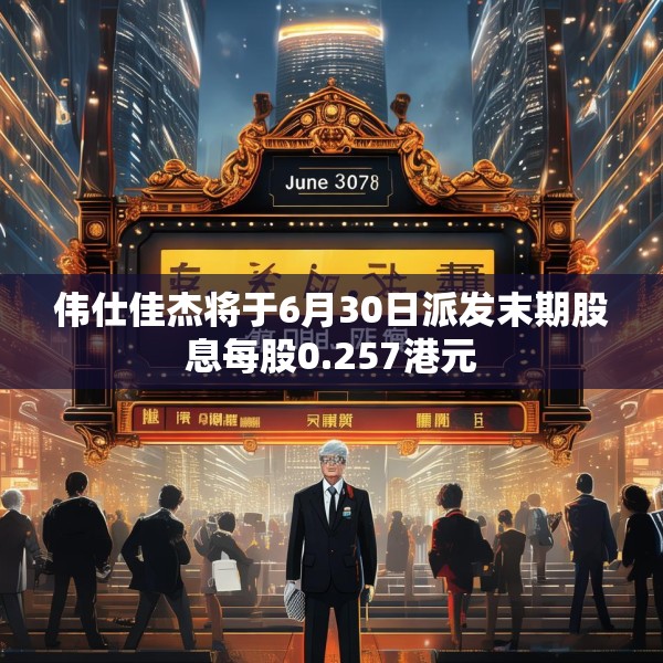 伟仕佳杰将于6月30日派发末期股息每股0.257港元
