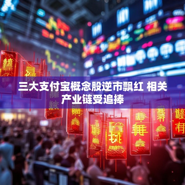 三大支付宝概念股逆市飘红 相关产业链受追捧