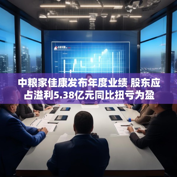 中粮家佳康发布年度业绩 股东应占溢利5.38亿元同比扭亏为盈